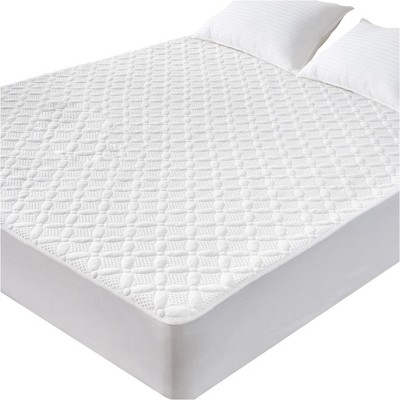 Aoibox Waterproof King Mattress Protector Soft Breathable Noiseless Pad Cover 6-18 Inch Deep Pockets OEKO-TEX Certified