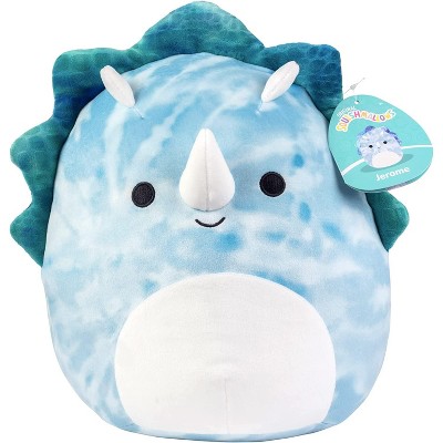 Squishmallows Original 10-Inch Jerome The Triceratops - Official Jazwares Plush - Collectible Dinosaur Stuffed Animal Toy- Gift for Kids, Girls & Boys