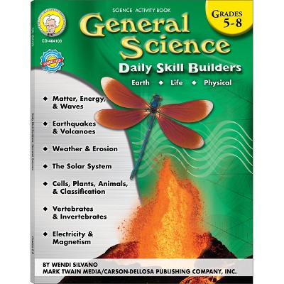 General Science, Grades 5 - 8 - (Daily Skill Builders) by  Wendi Silvano (Paperback)