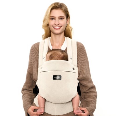 Momcozy Baby Carrier with Natural Cotton Linen