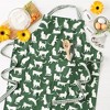 Design Imports Hunter Green Cat Print Chef Apron - 4 of 4