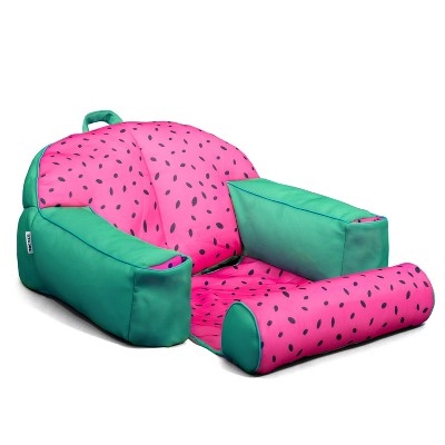 Big Joe Lazy Lounger, No Inflation Needed Pool Float with Headrest and Footrest, Quick Draining Fabric