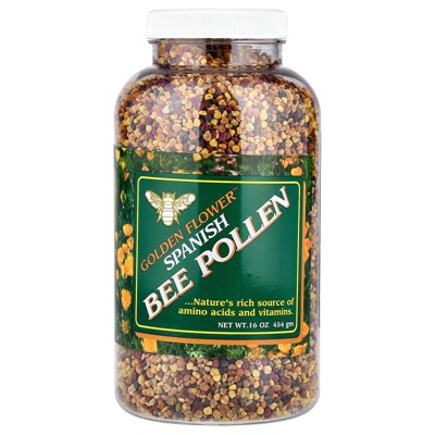 Golden Flower Spanish Bee Pollen, 16 oz (454 g)