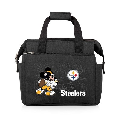 NFL Pittsburgh Steelers Mickey Mouse On The Go Lunch Cooler - Black