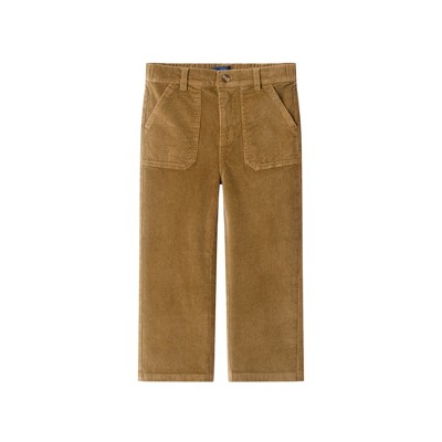 Andy & Evan  Toddler  Beige Wide Leg Pant
