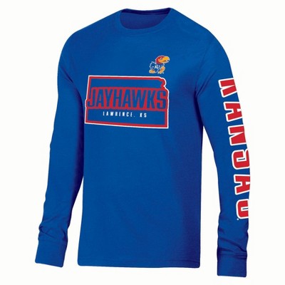 NCAA Kansas Jayhawks Men's Long Sleeve T-Shirt