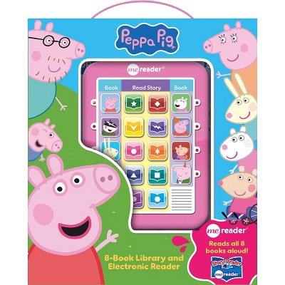 Peppa Pig Electronic Me Reader 8-Book Library and Electronic Reader Boxed Set