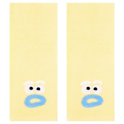 REGALWOVEN Abstract Pattern Cotton Bathroom Soft Absorbent Hand Towel 14" x 30"