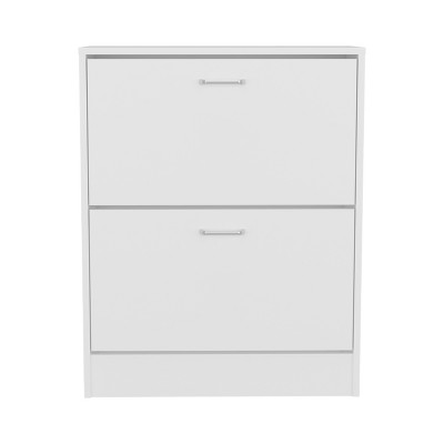 TiramisuBest High Pull Down Shoe Rack, Shoe Storage, Entryway, Bedroom, White