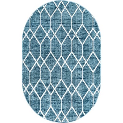 Unique Loom    Matrix Trellis Deco Area Rug
