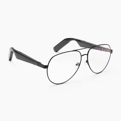 Lucyd Audio Eyewear Antimatter XL Blue Light Smart Glasses: Bluetooth with Siri Integration