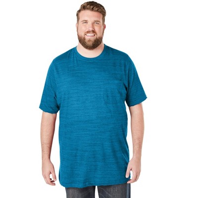 Boulder Creek by KingSize  Heavyweight Longer-Length Pocket Crewneck T-Shirt
