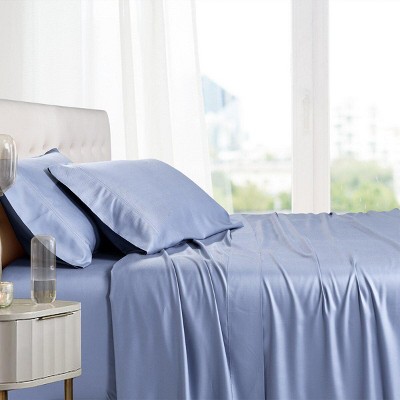 Egyptian Linens Olympic Queen Bed Sheet Set - 100% Bamboo Viscose