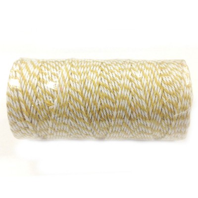 Wrapables Cotton Baker's Twine 12ply 110 Yard, Dark Yellow