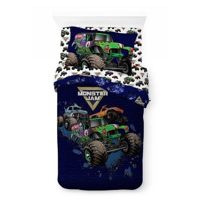 Monster Jam Twin Sheet Set