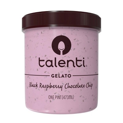Talenti Black Raspberry Chocolate Chip Gelato - 16oz
