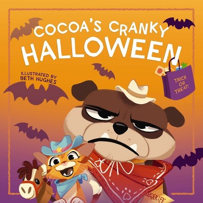 Cocoa's Cranky Halloween - (Cocoa Is Cranky) (Board Book)