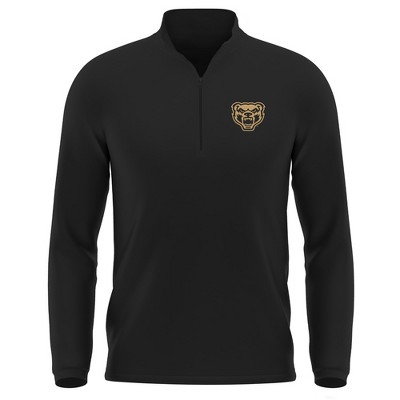 Men's Oakland University Adult Active Sport 1/4 Zip Pullover Left Chest Logo