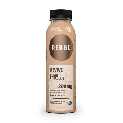 REBBL Organic Reishi Chocolate Immunity Elixir - 12 fl oz