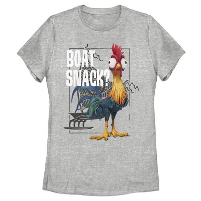 Women's Moana Moana Hei Hei Boat Snack T-Shirt