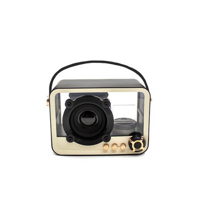 ZTECH Transparent Wiress Bluetooth Speaker with RGB Lighting and TF Card