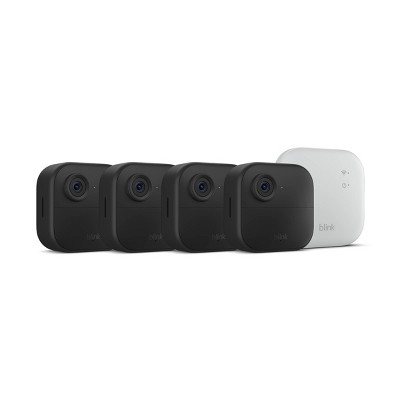 Blink Outdoor 4 XR Wireless Security Camera with Extended Range, Go up to 400 Feet from Your Home, Sync Module XR Included Camera System