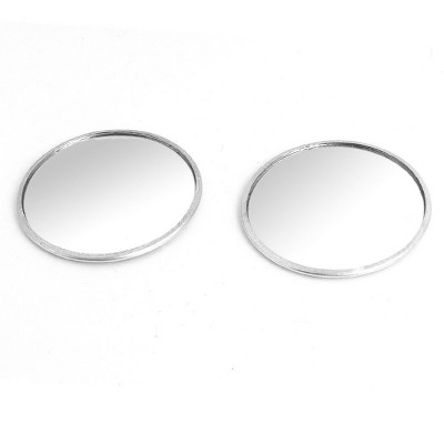 Unique Bargains Car 2" Dia Blind Spot Rear View Rearview Wide Angle Round Convex Mirrors 2 Pcs