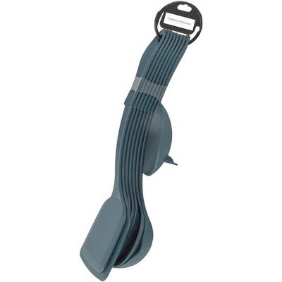 Debra's Kitchen Made in USA heat resistant Utensil , Teal, 13 inch