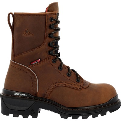 Men's Rocky Rams Horn Logger Composite Toe Work Boot