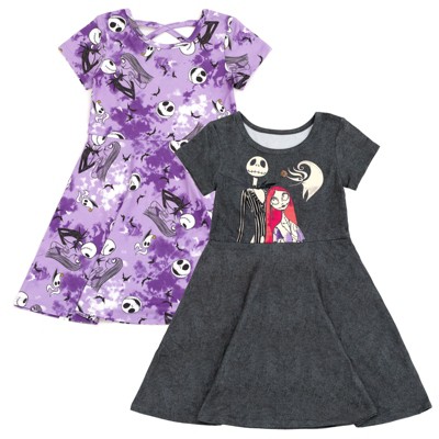 Disney Junior Girls 2 Pack Skater Dresses Toddler