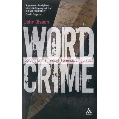 Wordcrime - by  John Olsson (Paperback)