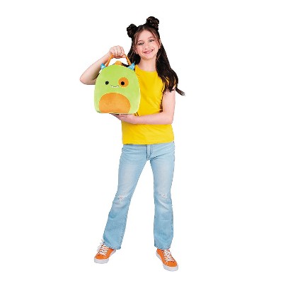 Jazwares Squishmallows Adult General Sizing Kaprina Green & Orange Monster Treat Pail Halloween Costume Hand Held Props - Green One Size