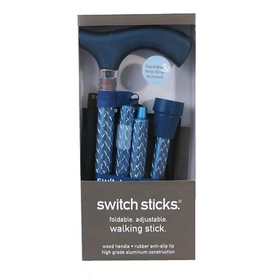 Switch Sticks Folding Cane, 264 lbs. Weight Capacity