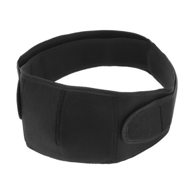 Unique Bargains Women's Breathable Adjustable Pregnancy Belly Band Black 1 Pc
