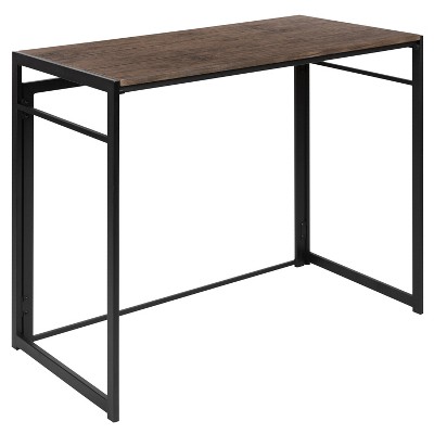 Flash Furniture Rustic Home Office Folding Computer Desk - 40"