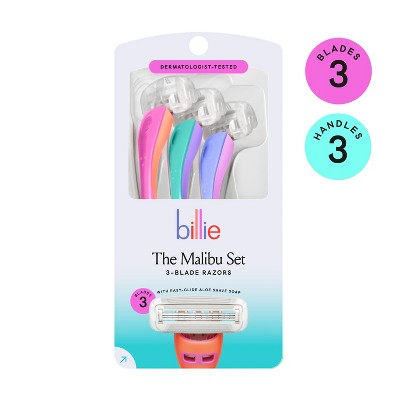 Billie Disposable Razor Malibu Mix - 3ct