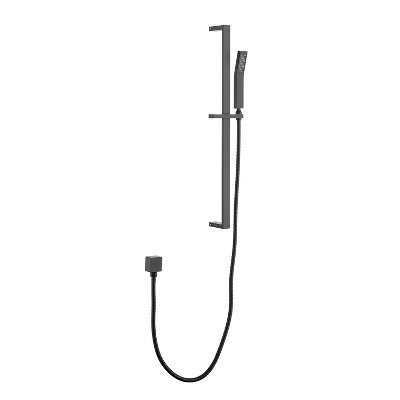 Handheld Shower with 28-Inch Slide Bar and 59-Inch Hose