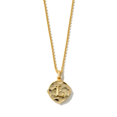 Kendra Scott Initial Pendant Necklace - Gold