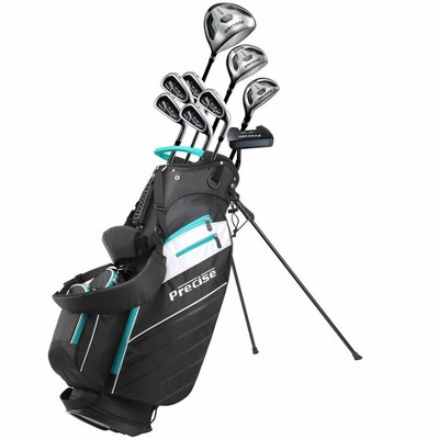 Precise AMG Men's Complete Right Hand 14 Piece Golf Club Package Set