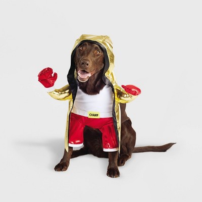 Boxing Champ Frontal Halloween Dog and Cat Costume - Boots & Barkley™