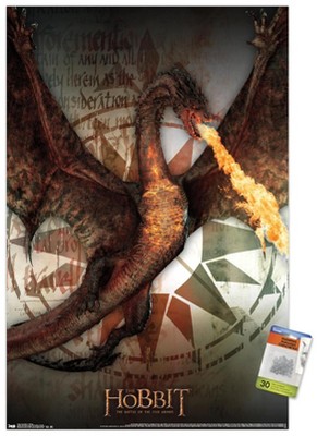 Trends International The Hobbit: The Battle Of The Five Armies - Smaug Unframed Wall Poster Prints