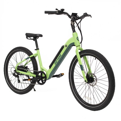 GOTRAX Adult Transit 27.5" Step Through Electric Hybrid Bike
