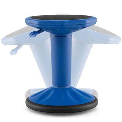 Costway Kids Active Motion Stool Ergonomic Wobble Chair with Adjustable Height Grey/Blue/Black/Mint green/White