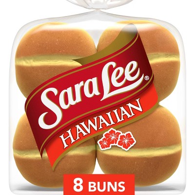 Sara Lee Hawaiian Hamburger Buns - 18oz
