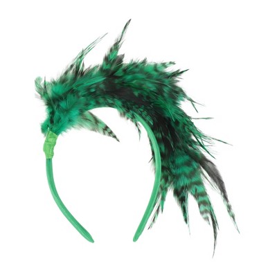 Unique Bargains Women's Fashion Feather Headband 1 Pc