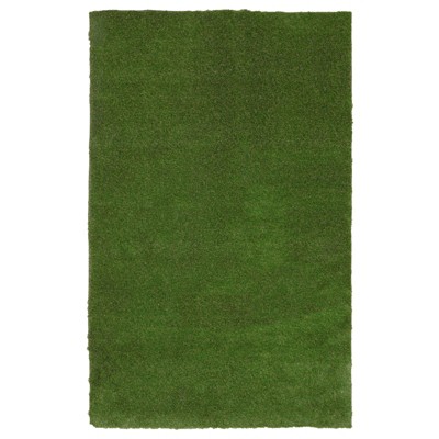 Captiv8e Designs Augusta Premium Artificial Turf Indoor/Outdoor Green Area Rug