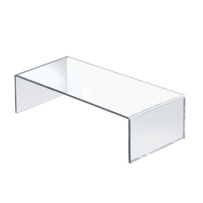 Azar Displays Acrylic Riser Pedestal Display 15"W x 7.75"D x 4.5"H