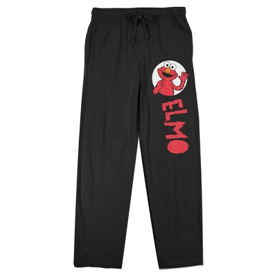Sesame Street Elmo Women's Black Sleep Pajama Pants