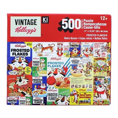 CroJack Capital Inc. Kellogg's Vintage Frosted Flakes 500 Piece Jigsaw Puzzle