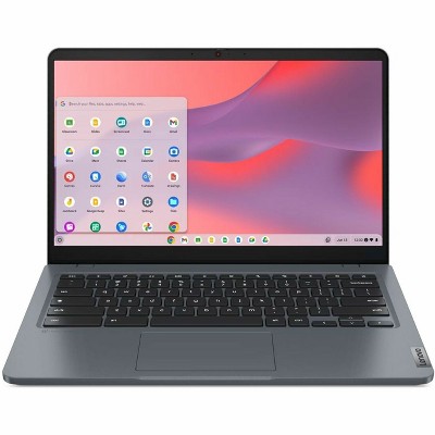 Lenovo 14" FHD Chromebook N100 8GB RAM 64GB eMMC Storm Gray - Intel N-Series N100 - In-plane Switching (IPS) Technology - Intel UHD Graphics - Wi-Fi 6